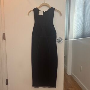 Chic Black Midi Dress